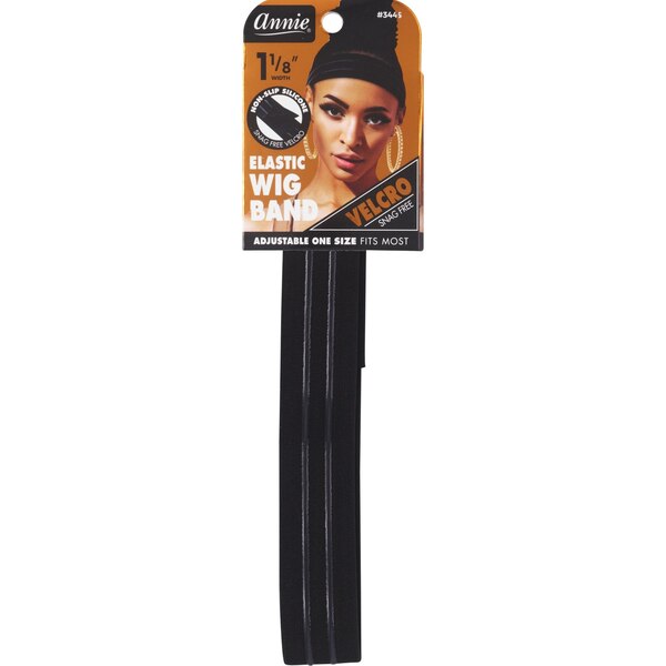 Annie Elastic Wig Band with Silicone Grip, 3 cm, 1 CT