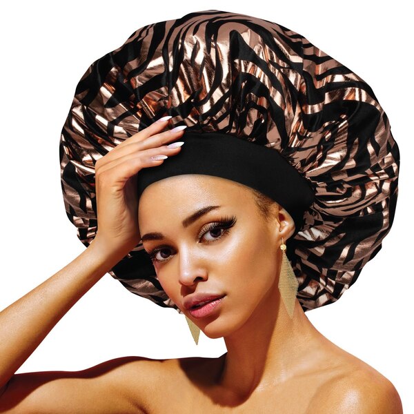 Annie Ms. Remi Giltter Silky Bonnet Scarf, Assorted, Extra Large