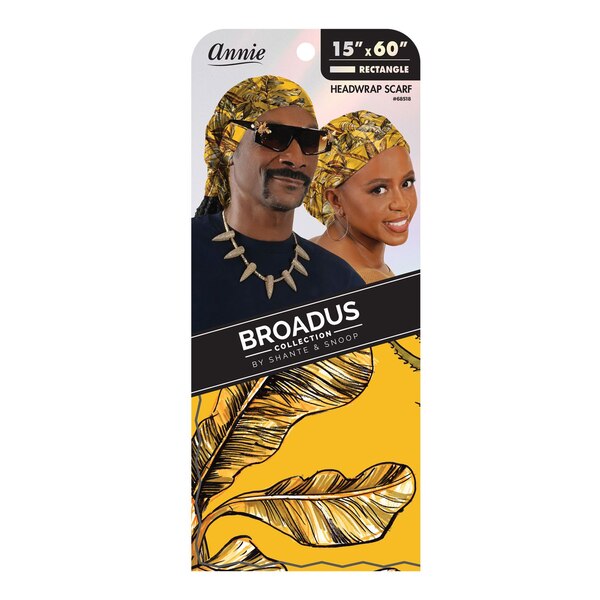 Broadus Collection Headwrap Scarf, Golden Tropics