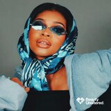 Broadus Collection Headwrap Scarf, Floral Zebra, thumbnail image 3 of 7