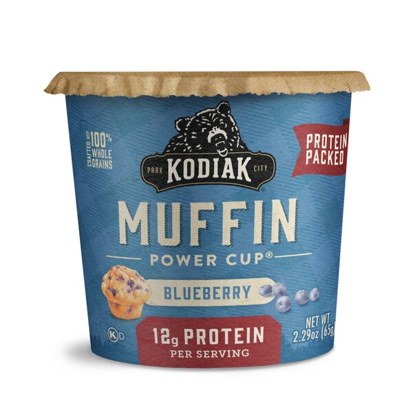 Kodiak, Muffin Power Cup Blueberry, 2.29 oz