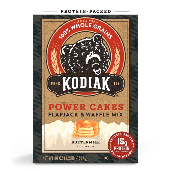 Kodiak, Flapjack & Waffle Mix, Buttermilk, 20 oz