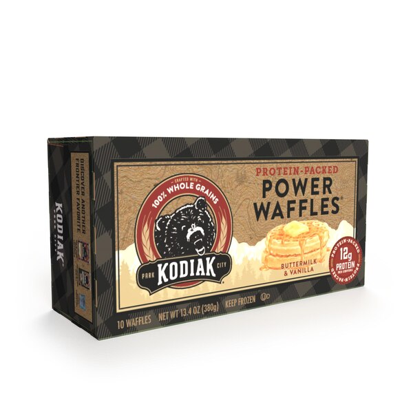 Power Waffles, Buttermilk & Vanilla, 10 ct, 13.4 oz