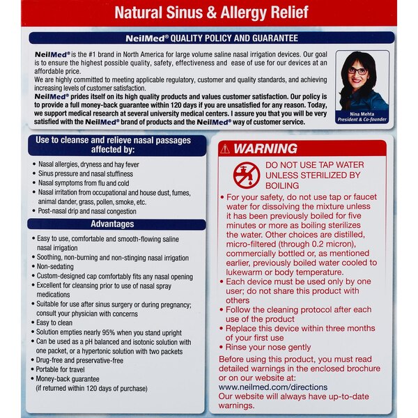 NeilMed Sinus Rinse Kit