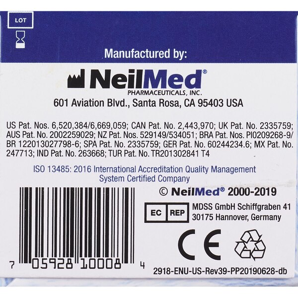 NeilMed SinuFlo Ready Rinse - Solución premezclada