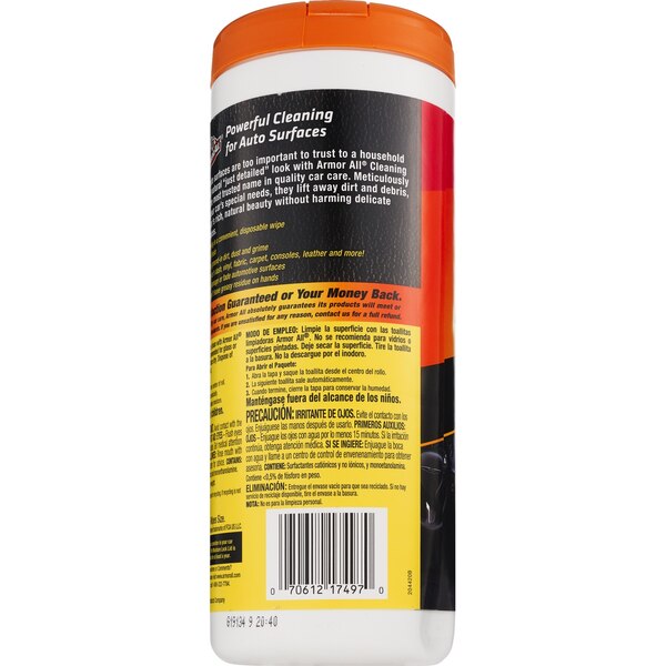 Armor All Cleaning Wipes, 30 ct