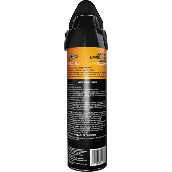 Armor All Fresh FX 3-In-1 Foaming Carpet & Upholstery Cleaner, 22 oz 