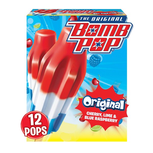 Original Bomb Pop, 12 ct, 21 oz