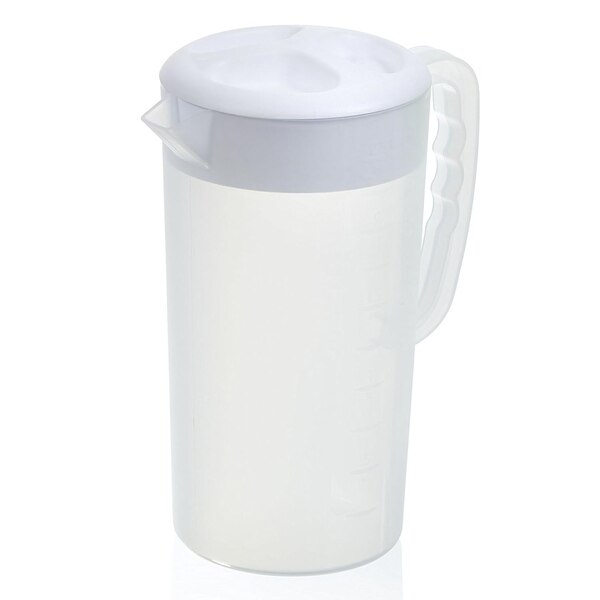 Arrow Home Products 75.11 OZ Frostware Pitcher With Colored Lid