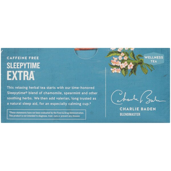 Celestial Seasonings Sleepytime Extra Caffeine Free Herbal Supplement Tea Bags, 20 ct