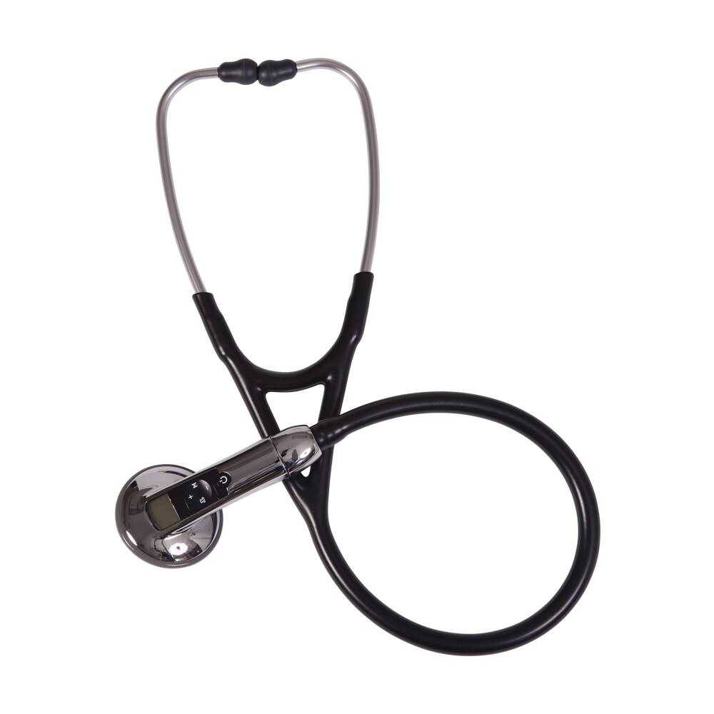 3M Littmann 3100 Electronic Series Stethoscope Black Tube 27 in. Length