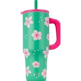 zak! Insulated Sutton Straw Tumbler, Assorted Printed Designs, 40 oz, thumbnail image