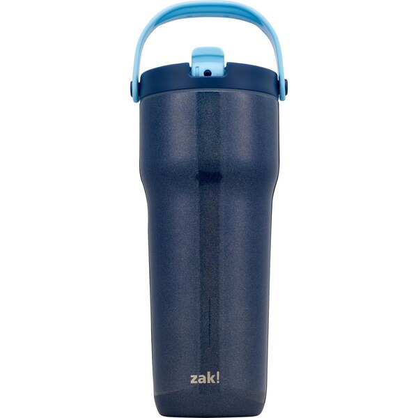 zak! Shimmer Insulated Sutton Straw Tumbler, Assorted Colors, 30 oz