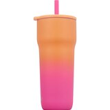 zak! Ombre Insulated Sutton Straw Tumbler, Assorted Colors, 30 oz, thumbnail image