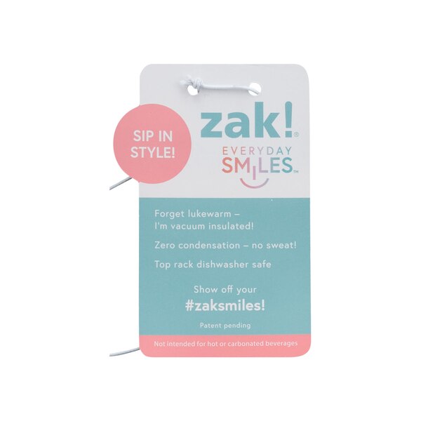 zak! Ombre Insulated Sutton Straw Tumbler, Assorted Colors, 30 oz
