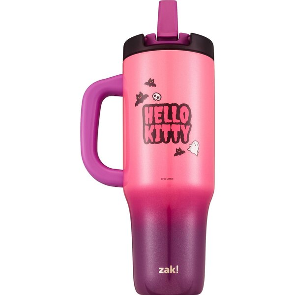 zak! Hello Kitty Halloween 2-in-1 Sutton Tumbler, 40 oz