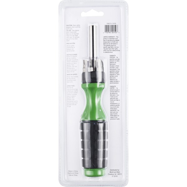 Helping Hand - 6-In-1 Screwdriver, Comfort Grip