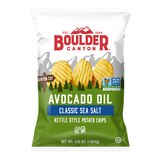 Boulder Canyon Classic Sea Salt Avocado Oil Kettle Chips, 5.25 oz, thumbnail image