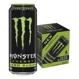 Monster Energy Zero Sugar 4 ct, 6 oz, thumbnail image