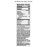 Monster Energy, Zero Sugar, 16 oz, , thumbnail image 2 of 2