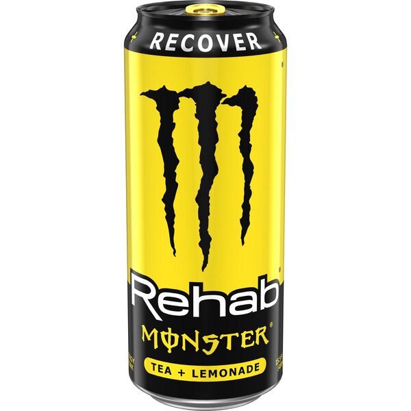 Rehab Monster Tea and Lemonade 4 ct, 15.5 oz