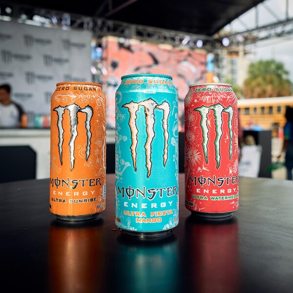 Monster Energy, Ultra Fiesta Mango, 16 oz