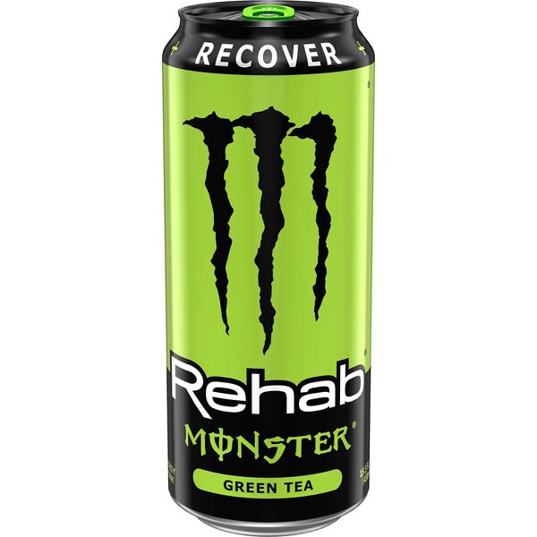Monster, Rehab Green Tea Energy Drink, 15.5 oz