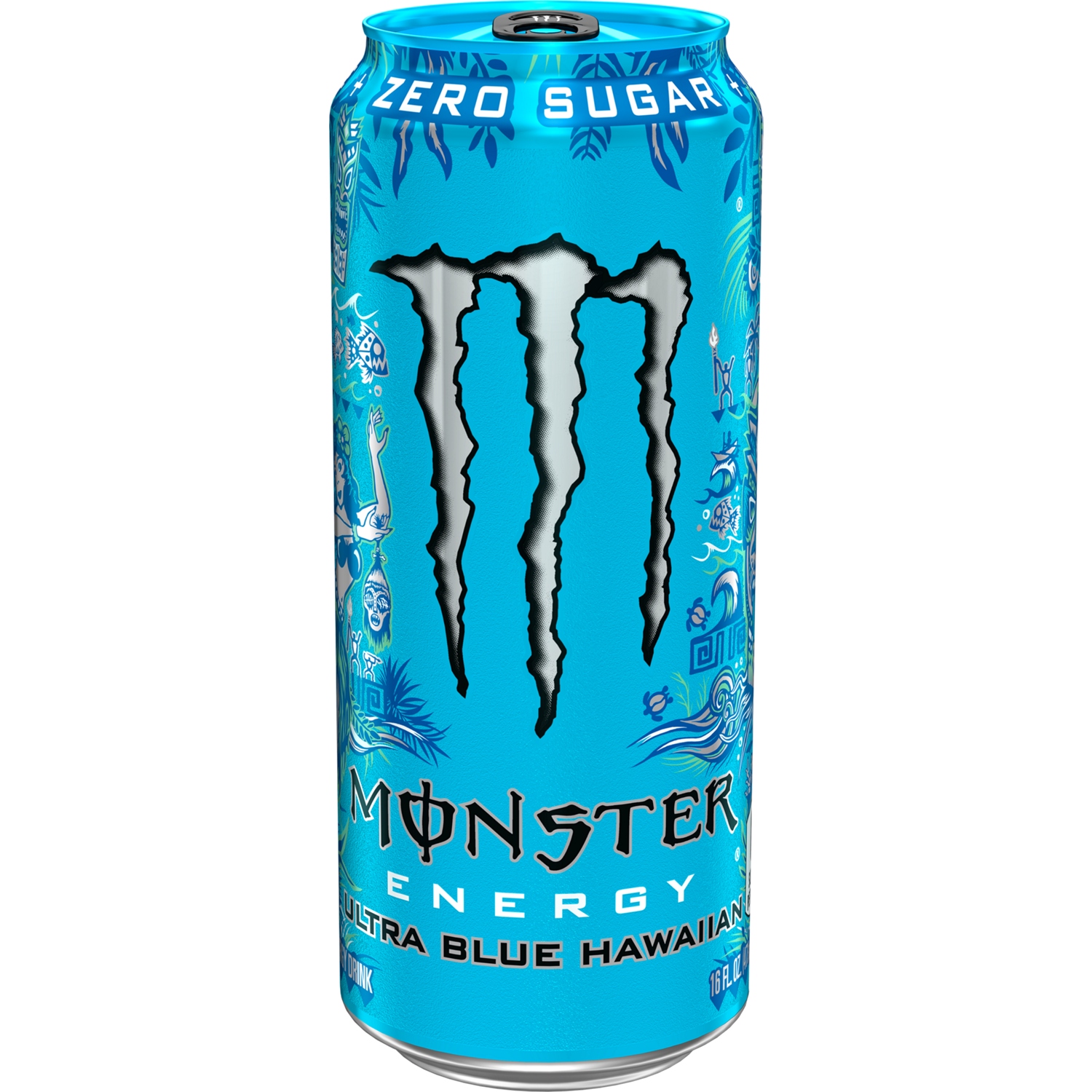 Monster Energy, Ultra Blue Hawaiian, 16 oz
