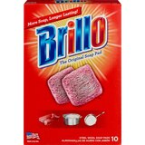Brillo Steel Wool Soap Pads, Original Scent, 10 CT, thumbnail image