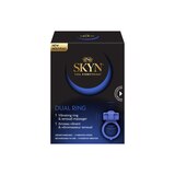 SKYN Dual Ring, Vibrating Ring and Sensual Massager, Purple, thumbnail image