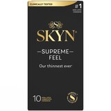 Skyn Supreme Feel Non-Latex Condoms, 10 CT, thumbnail image