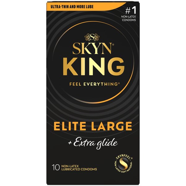 Skyn King Elite Large & Extra Glide, 10 CT