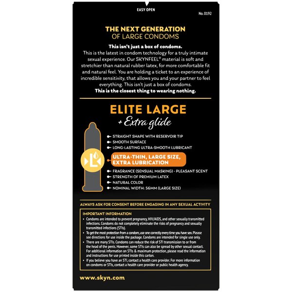 Skyn King Elite Large & Extra Glide, 10 CT