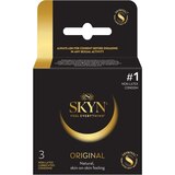 LifeStyles Skyn Original Non-Latex Condoms Lubricated, 3 CT, thumbnail image