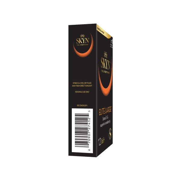 SKYN Elite Large Non-Latex Condom, 10 CT