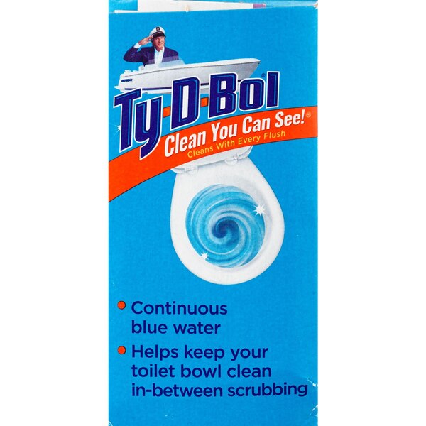 Ty-D-Bol Automatic Toilet Bowl Cleaner, 3CT