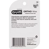  Sunstar Gum Ortho Pre-Cut Wax, Mint, 2 CT, thumbnail image