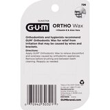  Sunstar Gum Ortho Pre-Cut Wax, Mint, 2 CT, thumbnail image