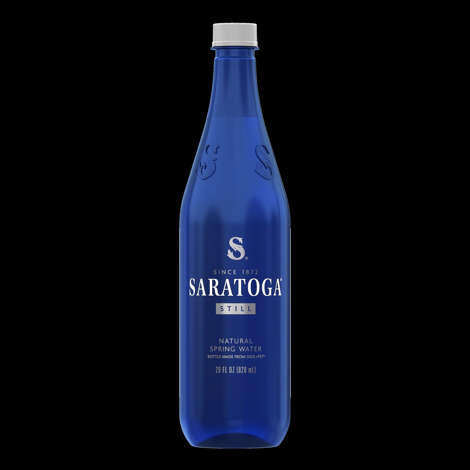 Saratoga Still Spring Water, Recycled PET Bottle, 28 Oz