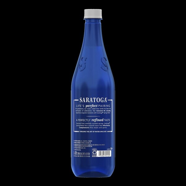 Saratoga Still Spring Water, Recycled PET Bottle, 28 Oz