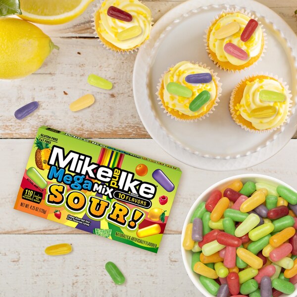 Mike and Ike Mega Mix-Sour, Theater Box, 4.25 oz