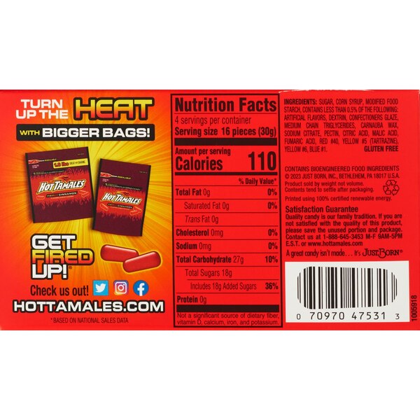 Hot Tamales, Theater Box, 4.25 oz