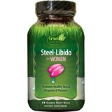 Irwin Naturals Steel-Libido plus BioPerine Softgels for Women, 75 CT, thumbnail image 1 of 4