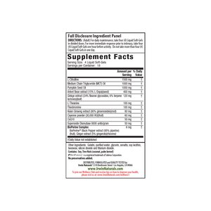 Irwin Naturals Steel-Libido Red plus BioPerine Softgels, 75 CT