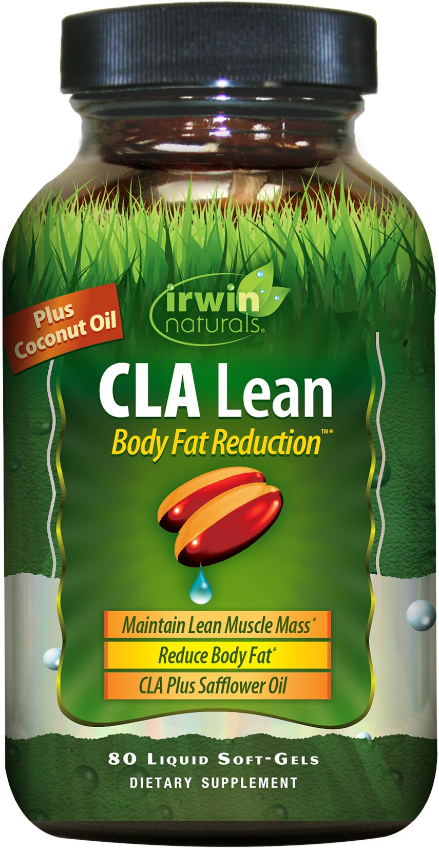 Irwin Naturals CLA Lean Body Fat Reduction - Cápsulas, 80 u.