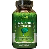 Irwin Naturals Milk Thistle Liver Detox plus BioPerine Softgels, 60 CT, thumbnail image 1 of 4