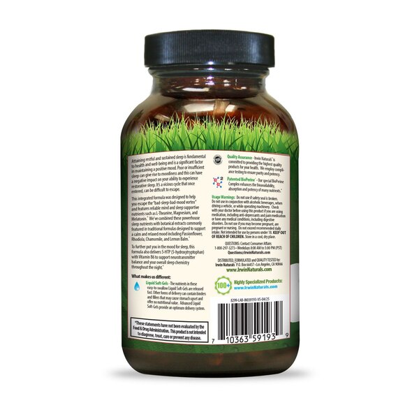 Irwin Naturals L-Citrulline + L-Arginine Booster for Men, 60 CT