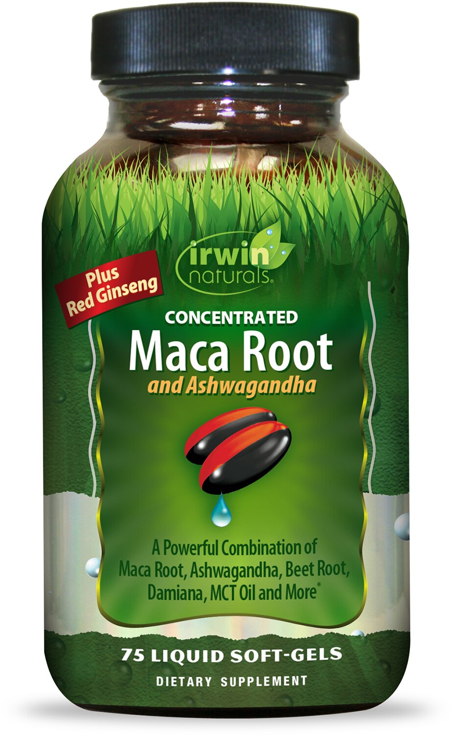 Irwin Naturals Maca Root and Ashwagandha, 75 u.