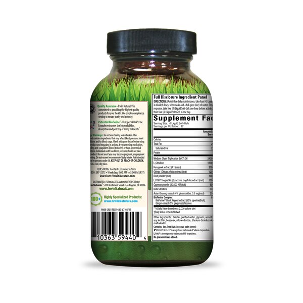 Irwin Naturals Testosterone Mega-Boost RED, 68 CT