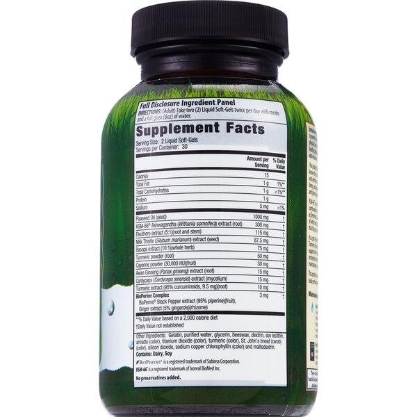 Irwin Naturals Extra Strength Ashwagandha, 60 CT